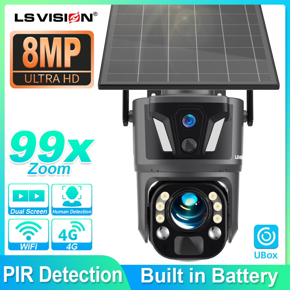 Home Security Product - LS VISION 4K 8MP Außen-Überwachungskameras 99X