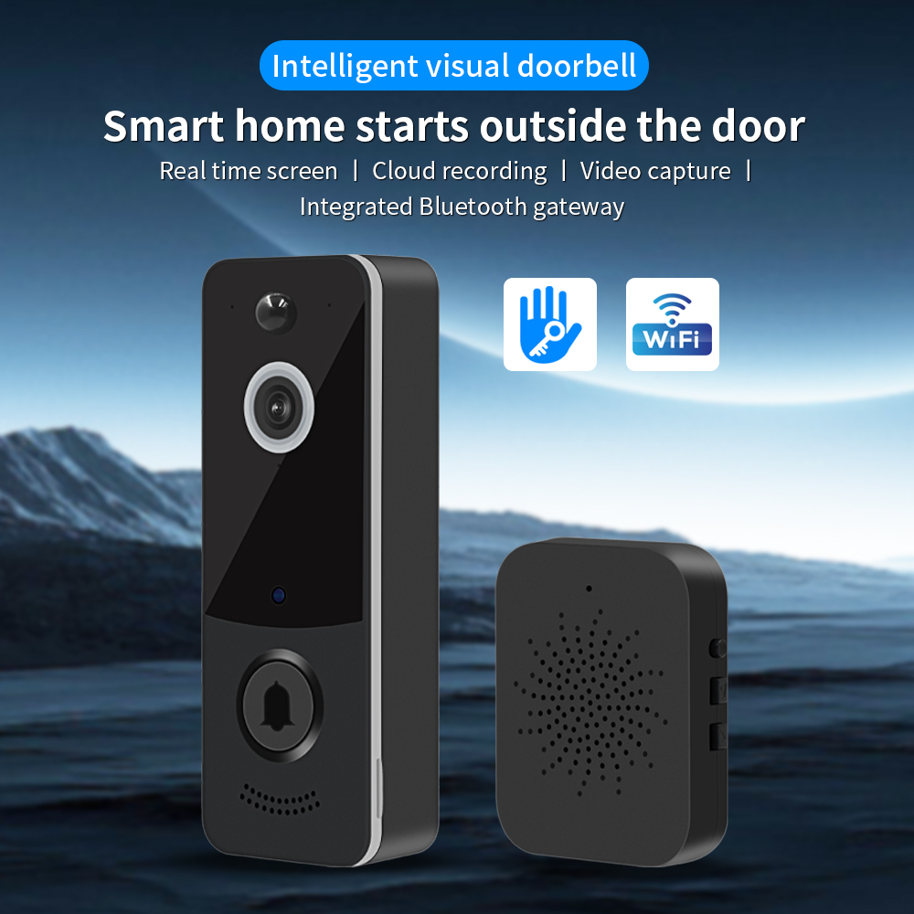 Home Security No Wifi Needed - 1080P WIFI Video Türklingel TTLOCK App