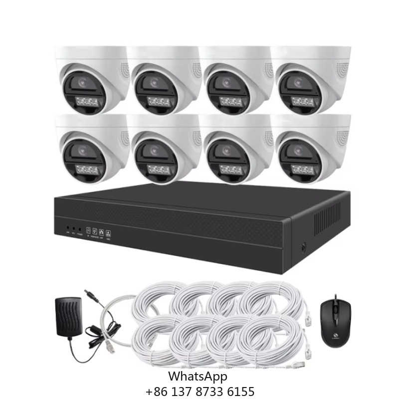 Home Security And Cameras - CCTV-Kamera-Set 4-Kanal 8-Kanal Full HD Außen