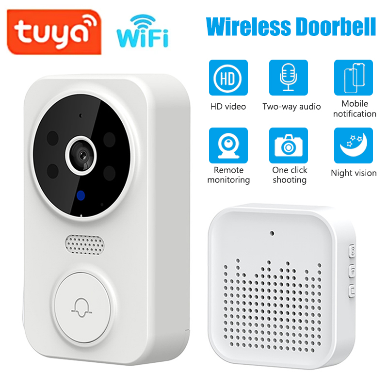 Home Security No Wifi Needed - WiFi Smart Video Türklingel Kamera Nachtsicht