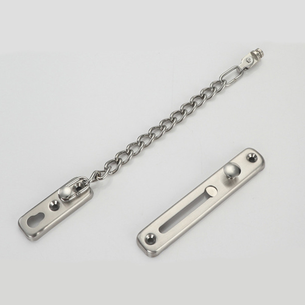 Door Chain Guard - Langlebige Edelstahl-Türkette, Verstärkter Sicherheitsriegel für Belüftung