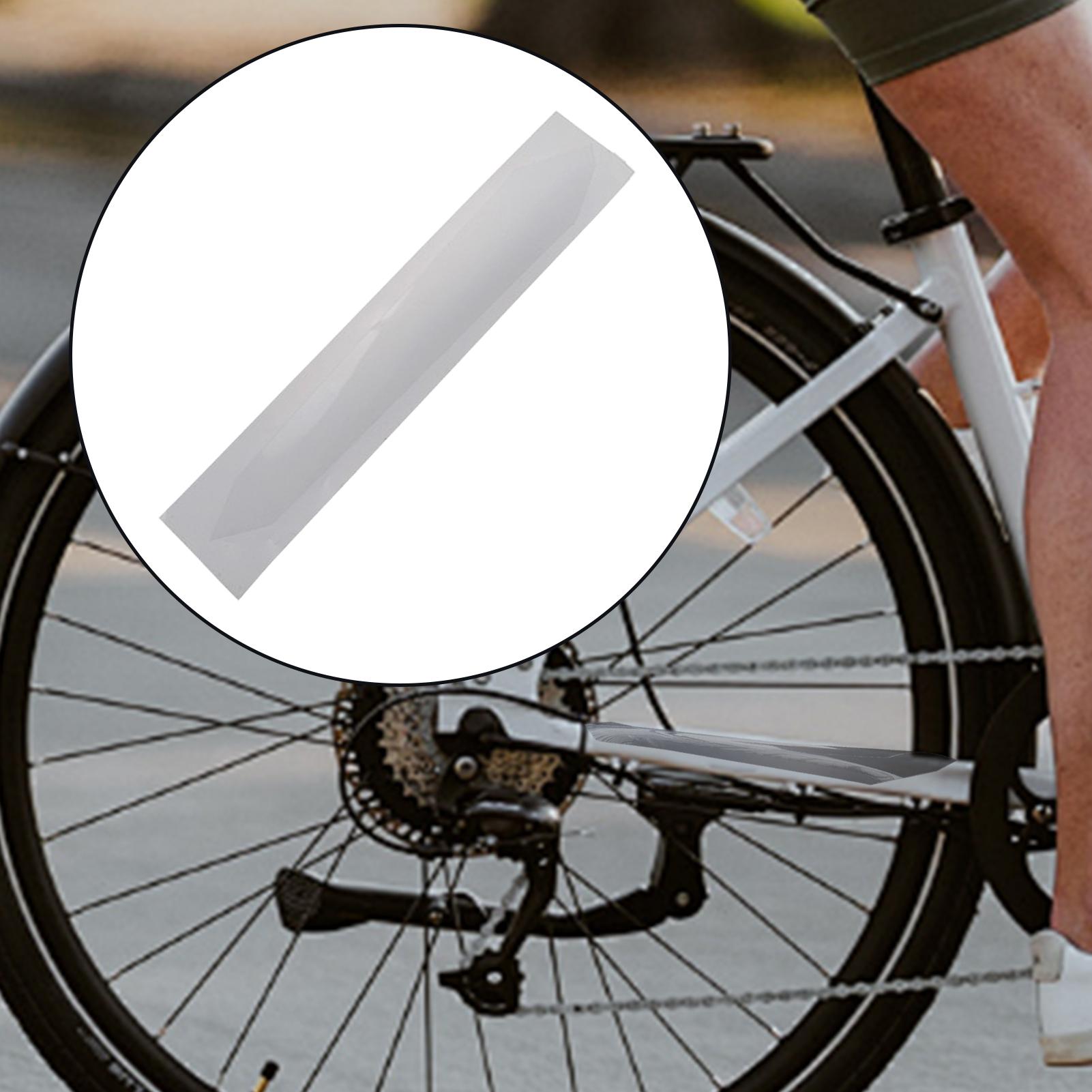 Door Chain Guard - Fahrradketten-Schutzaufkleber, transparenter Fahrrad-Kettenschutz, transparenter Kettenstreben-Rahmenschutz für