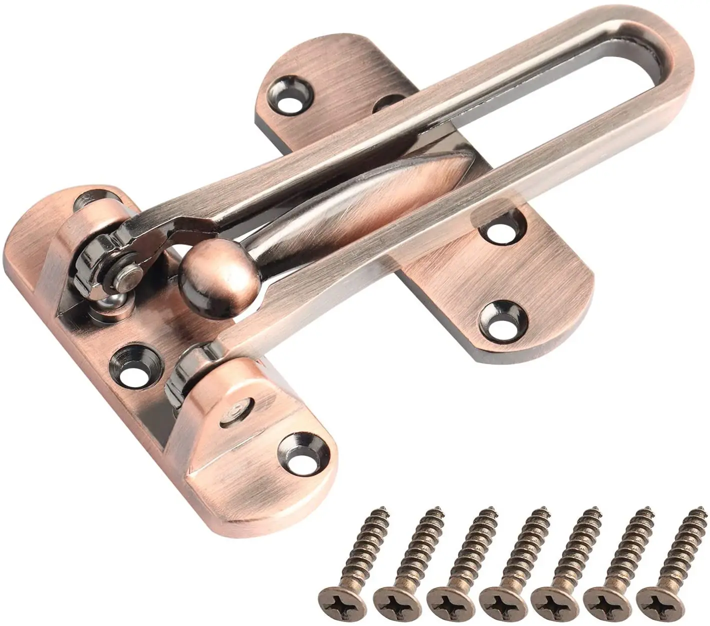 Door Chain Guard - Langlebige Edelstahl-Anti-Diebstahl-Türsicherheitskette mit Bolzenriegel für Schlafzimmer,