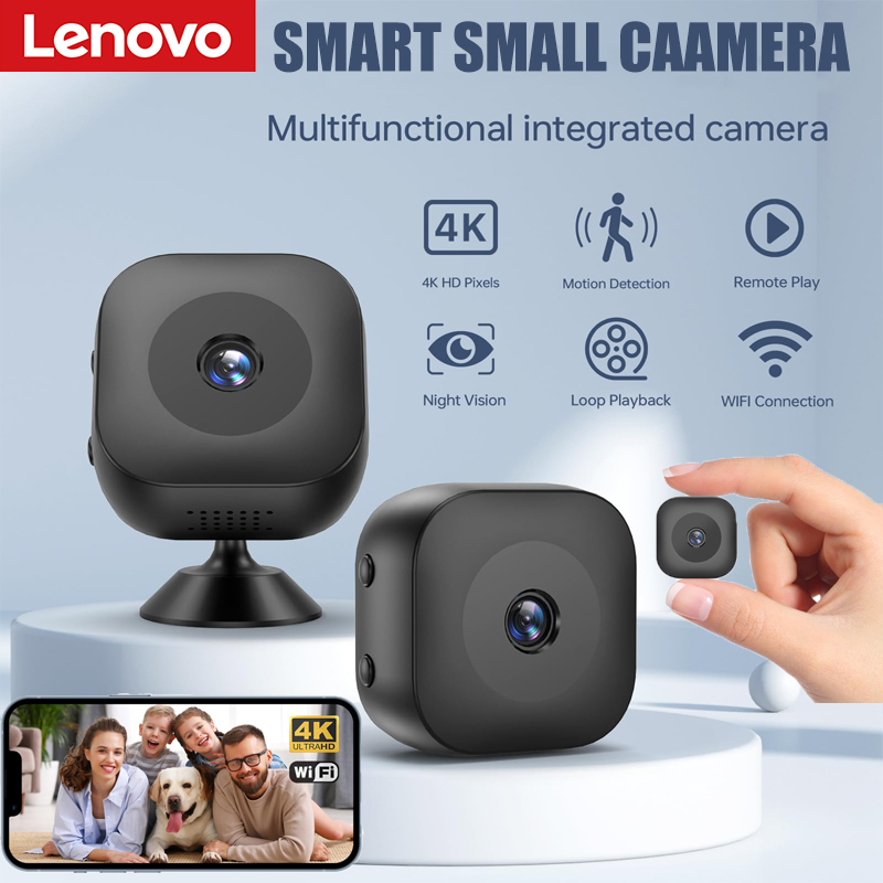 Home Security No Wifi Needed - Lenovo Smart 4K HD Mini-Kamera Vollfarbige