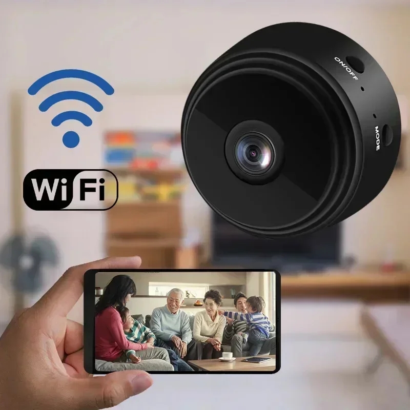 Home Security No Wifi Needed - WLAN-Überwachungskamera für den Innenbereich mit Audio,