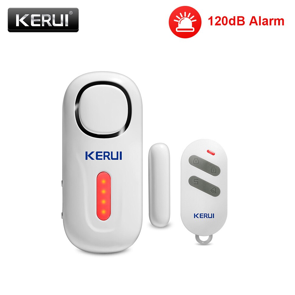 Home Security System Installation - KERUI 120DB Drahtlose Tür/Fenster Eintrag Sicherheit