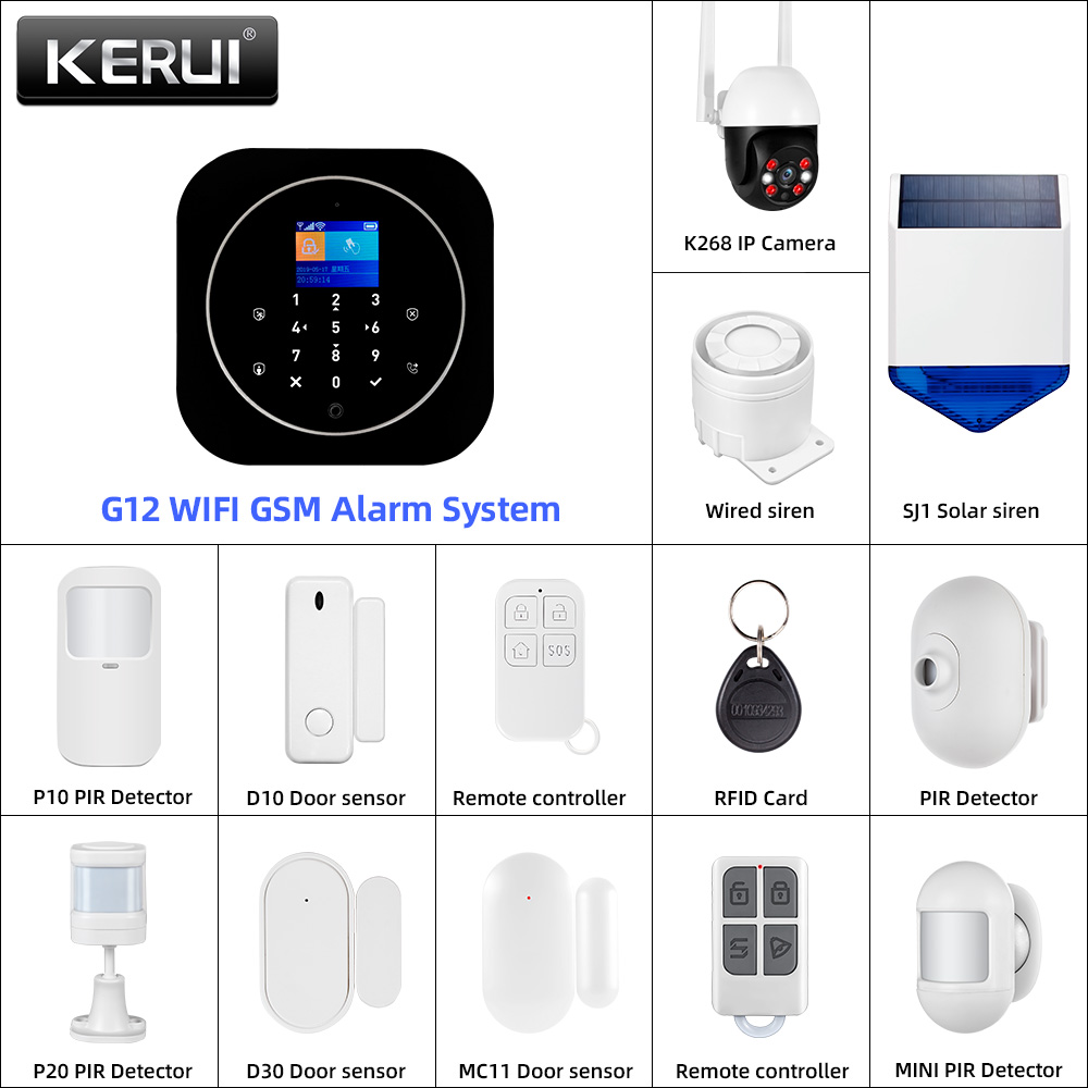 KERUI G12 2G Wifi Wireless Hom – Home Security System Installation Bewertung und Preis