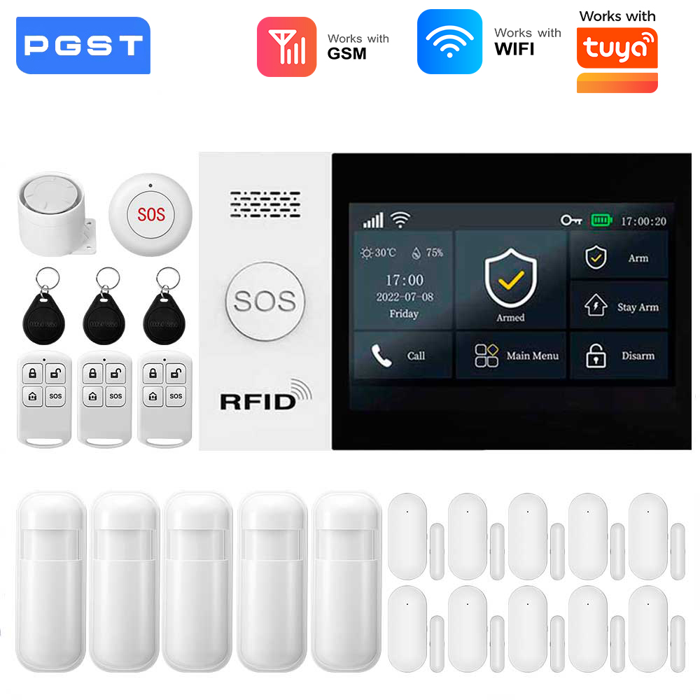 2,4G WIFI Smart GSM Alarmsyste – Home Security System Installation Bewertung und Preis