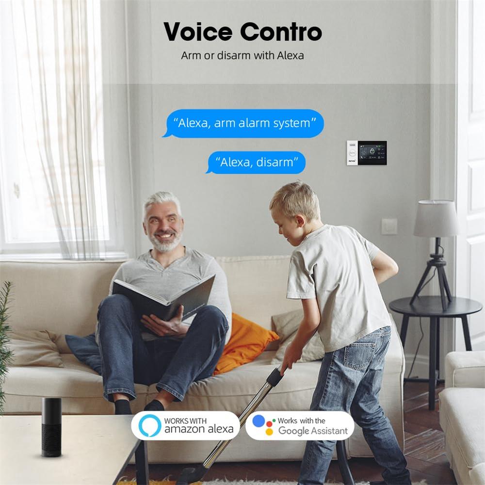 2,4G WIFI Smart GSM Alarmsyste – Home Security System Installation Bewertung und Preis