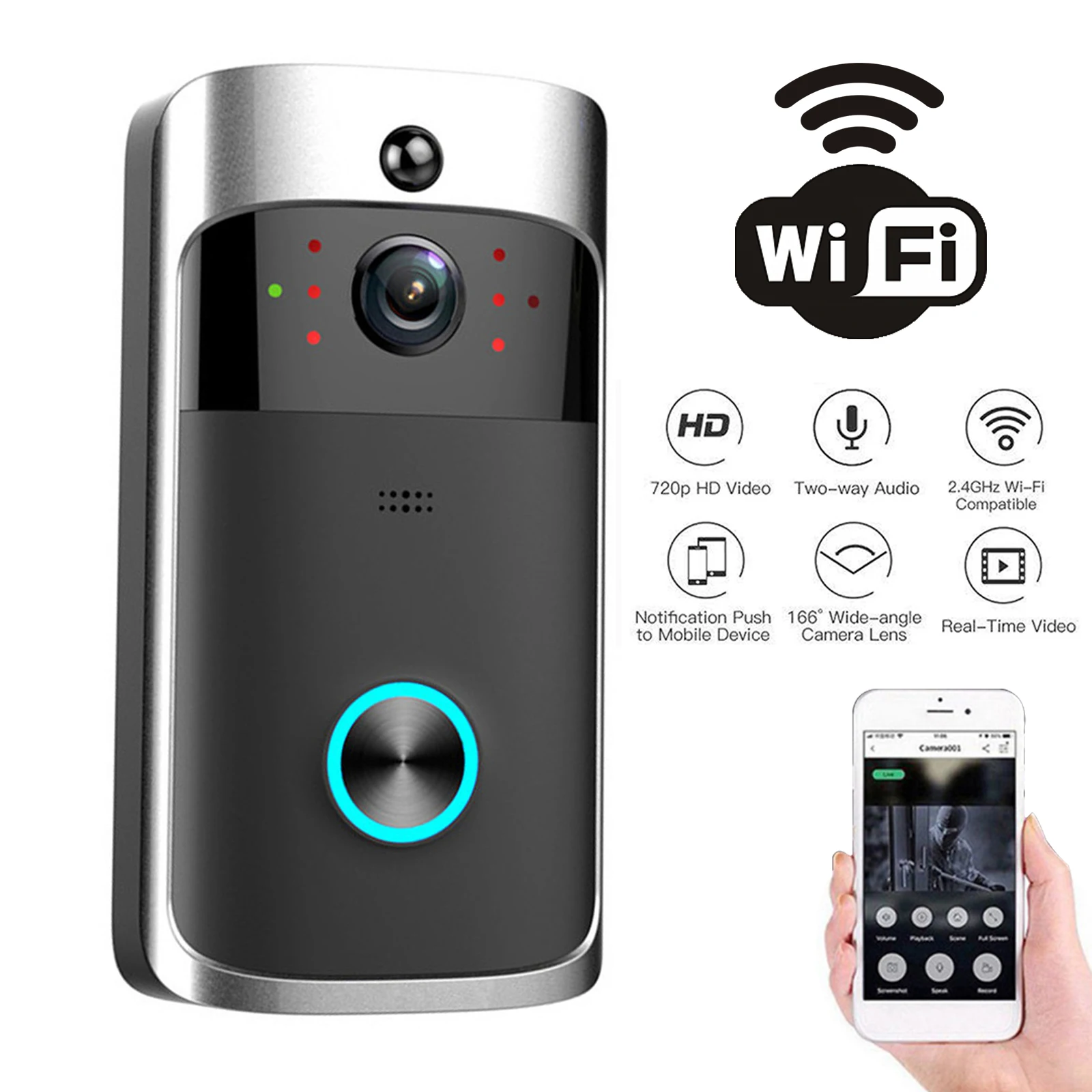 2026 NEUE V5 Video Türklingel  – Home Security No Wifi Needed Bewertung und Preis