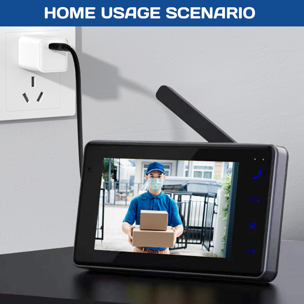 4,3-Zoll-HD-IPS-Bildschirm Dra – Home Security System Installation Bewertung und Preis