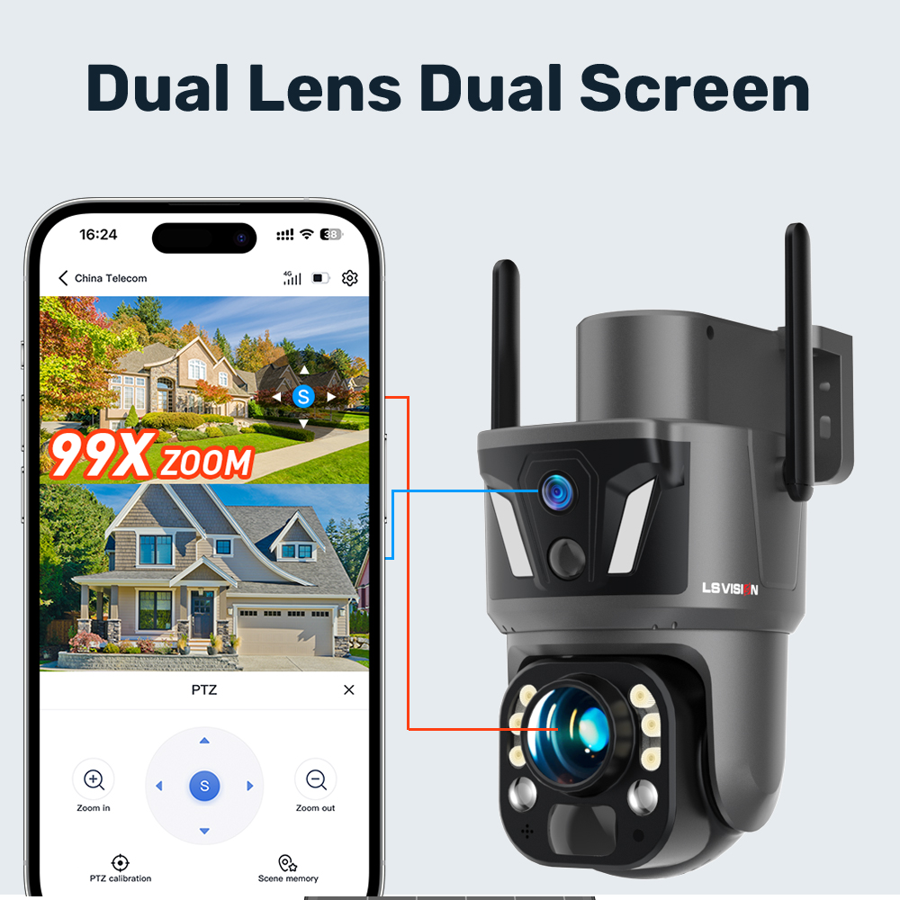 LS VISION 4K 8MP Außen-Überwac – Home Security Product Bewertung und Preis