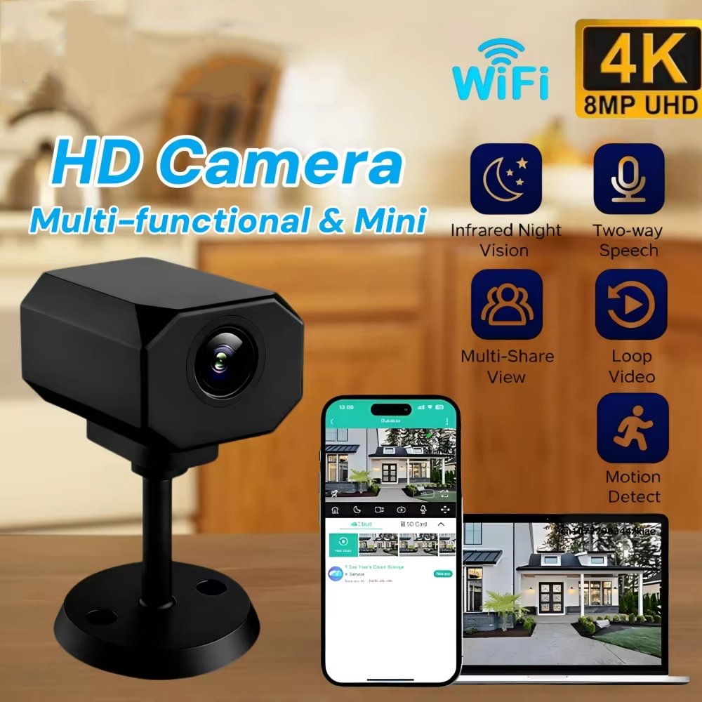 4K HD WiFi-Überwachungskamera  – Home Security And Cameras Bewertung und Preis