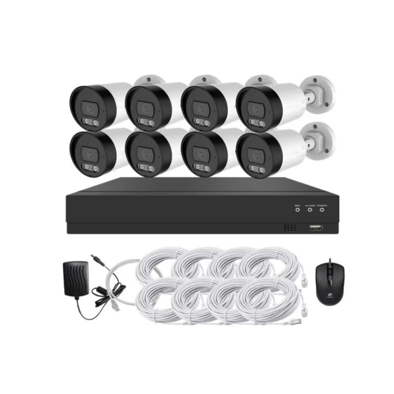 CCTV-Kamera-Set 4-Kanal 8-Kana – Home Security And Cameras Bewertung und Preis