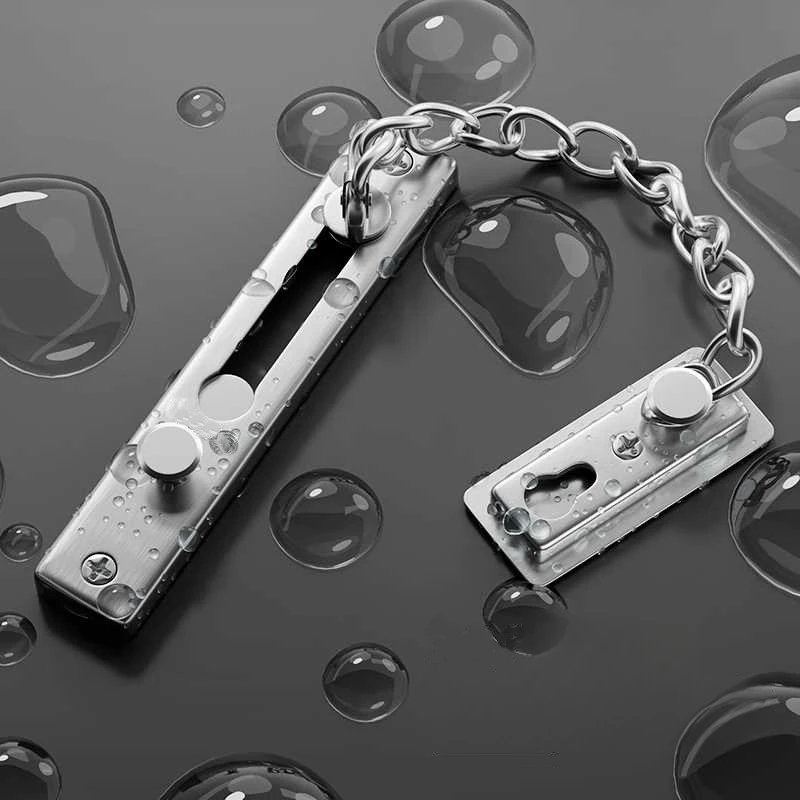 Bohrfreie Edelstahl-Sicherheit – Door Chain Guard Bewertung und Preis