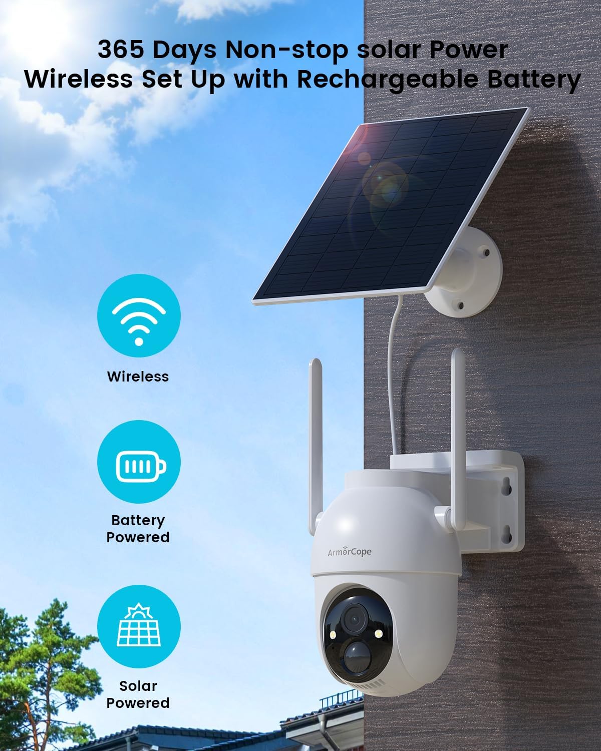 Kabellose Außen-Sicherheitskam – Home Security No Subscription Bewertung und Preis