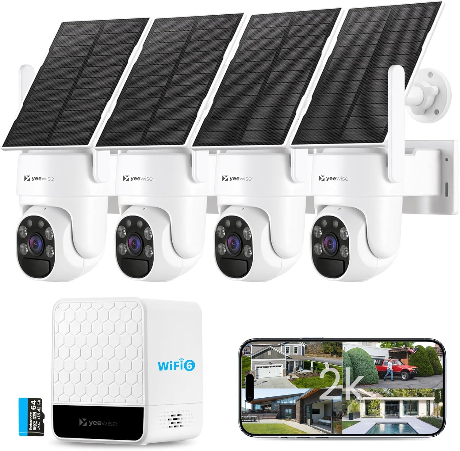 Kabelloses Solar-Sicherheitska – Home Security No Subscription Bewertung und Preis