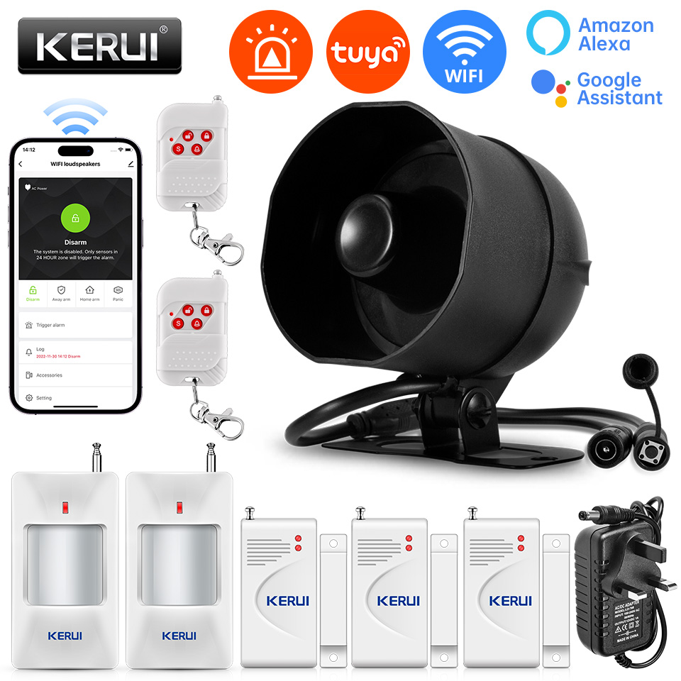KERUI 120 dB Sirenen-Alarmsyst – Home Security System Installation Bewertung und Preis