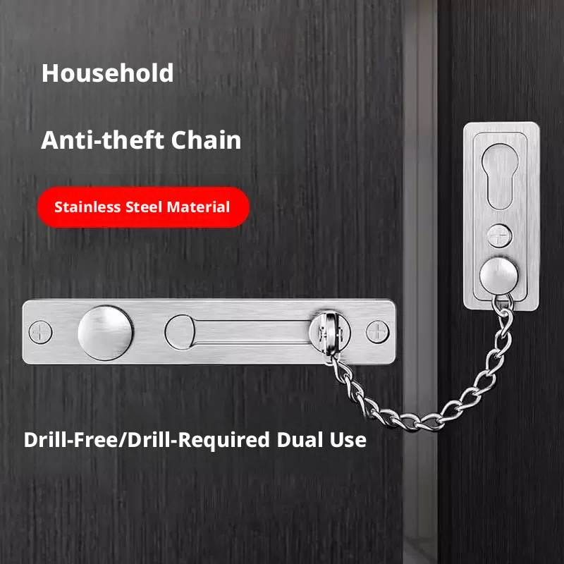 Edelstahl-Diebstahlschutz-Türk – Door Chain Guard Bewertung und Preis