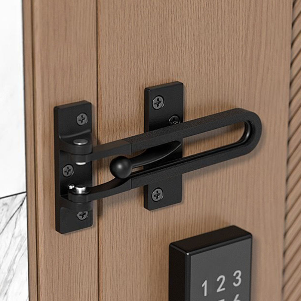 Schwarzes Türschloss aus Zinkl – Door Chain Guard Bewertung und Preis