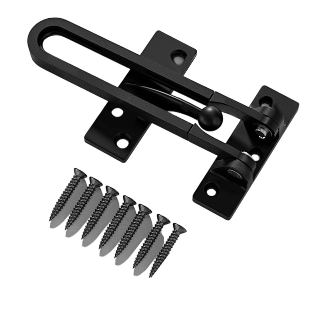 Schwarzes Türschloss aus Zinkl – Door Chain Guard Bewertung und Preis