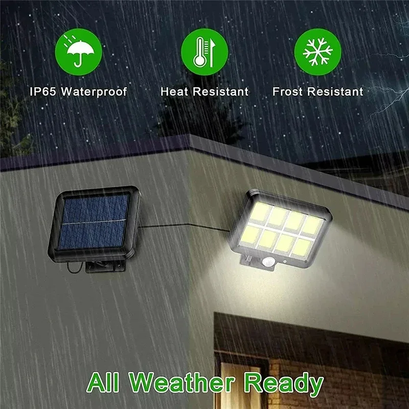LED Solar Split Wand Lampe Im  – Home Security Lights Outdoors Bewertung und Preis