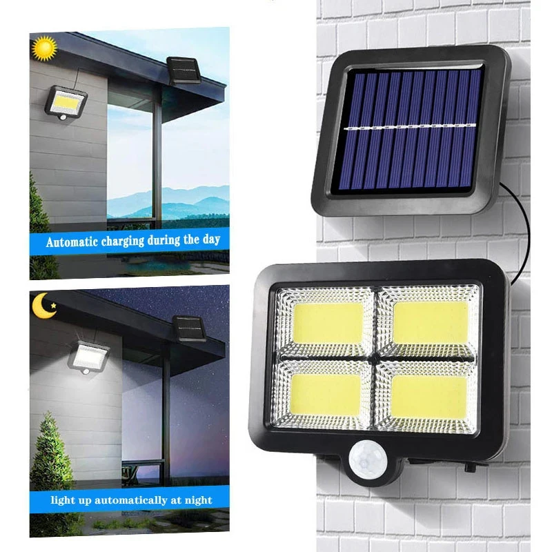 LED Solar Split Wand Lampe Im  – Home Security Lights Outdoors Bewertung und Preis