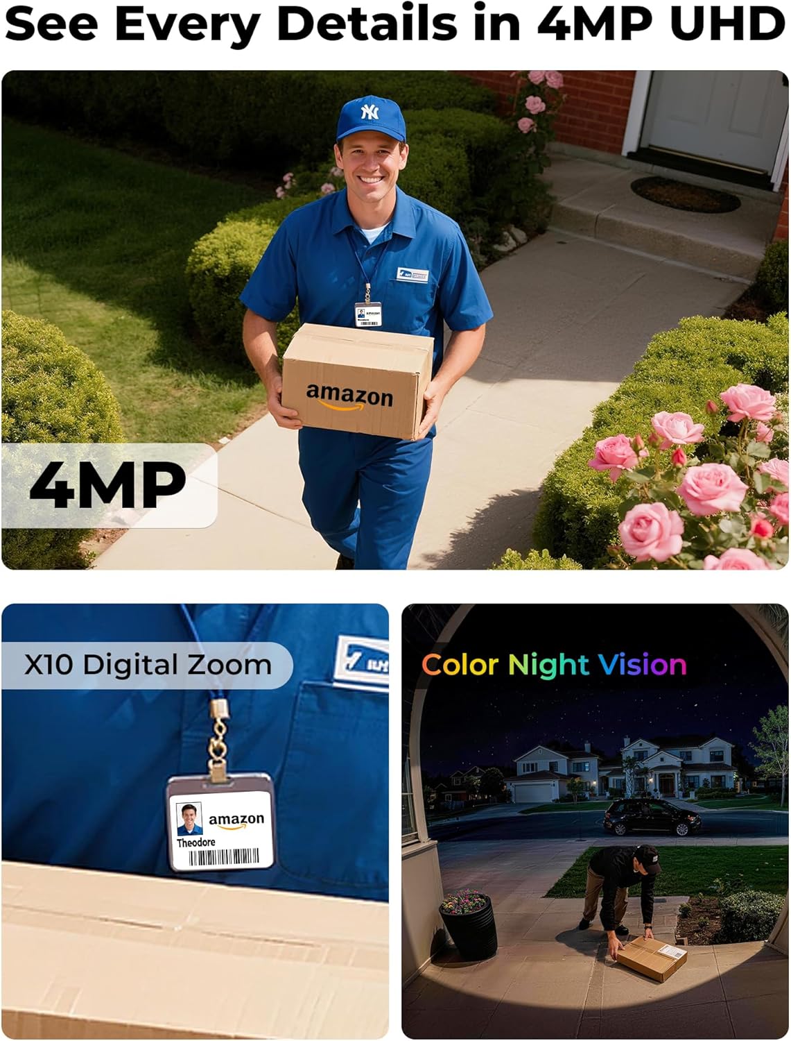 Solarbetriebene Kabellose Auße – Home Security No Subscription Bewertung und Preis