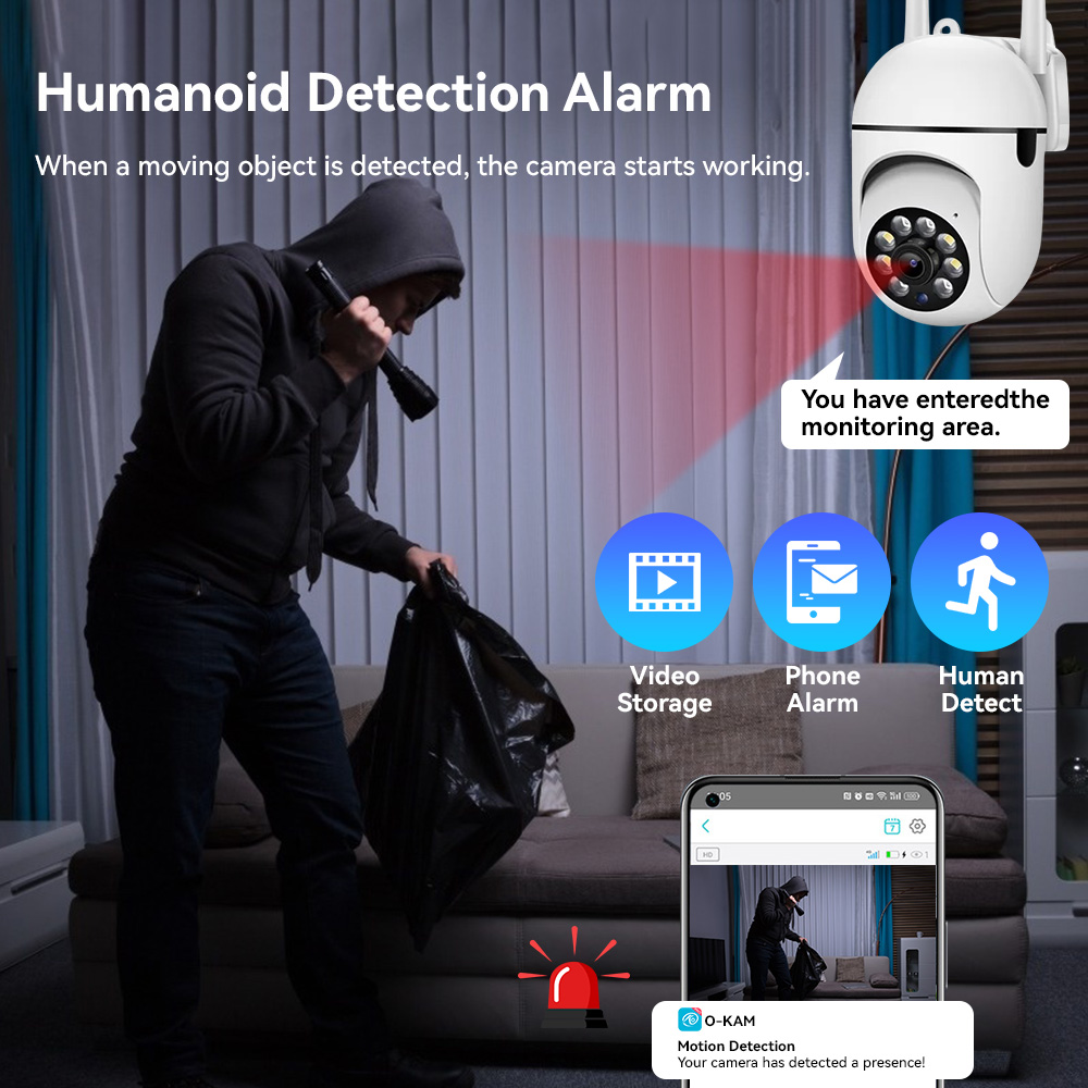 8MP 2,4G Wifi IP CCTV Kamera F – Home Security Lights Outdoors Bewertung und Preis