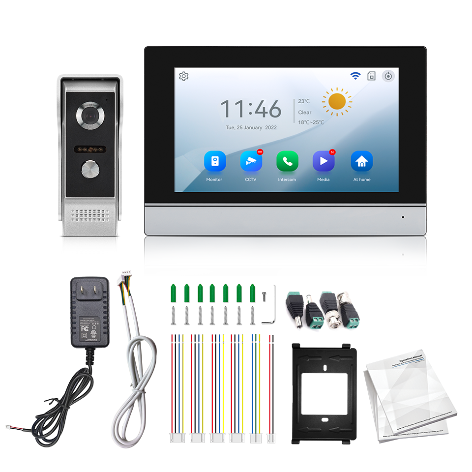 7 zoll IPS Bildschirm 2MP Tuya – Home Security No Wifi Needed Bewertung und Preis