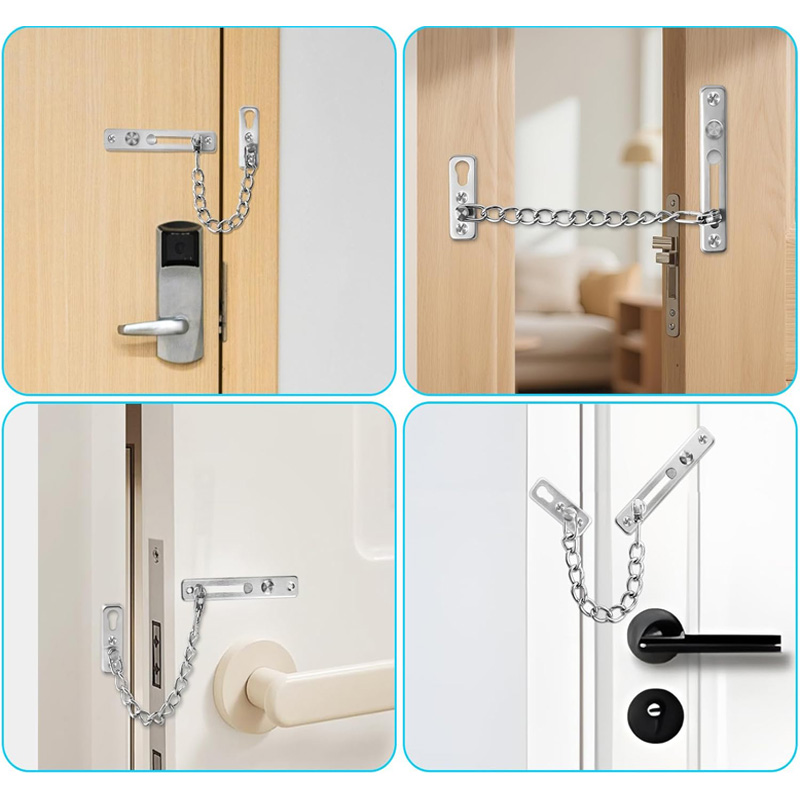 Edelstahl-Türkettenschloss mit – Door Chain Guard Bewertung und Preis