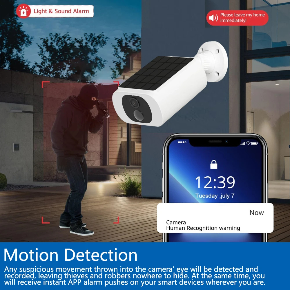 Tuya 5MP Solar-Überwachungskam – Home Security Product Bewertung und Preis