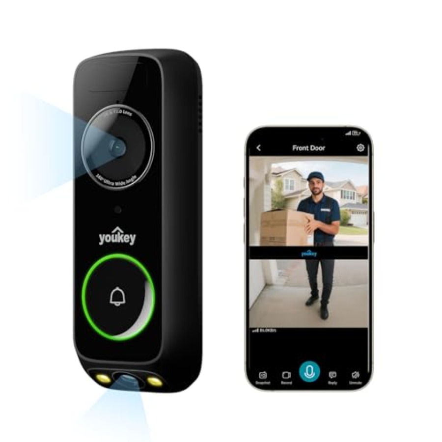 Kabellose Türklingelkamera für – Home Security No Subscription Bewertung und Preis