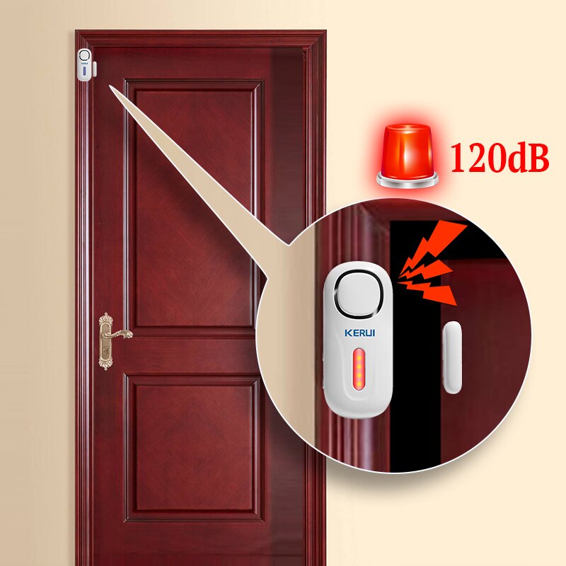 KERUI 120DB Drahtlose Tür/Fens – Home Security System Installation Bewertung und Preis