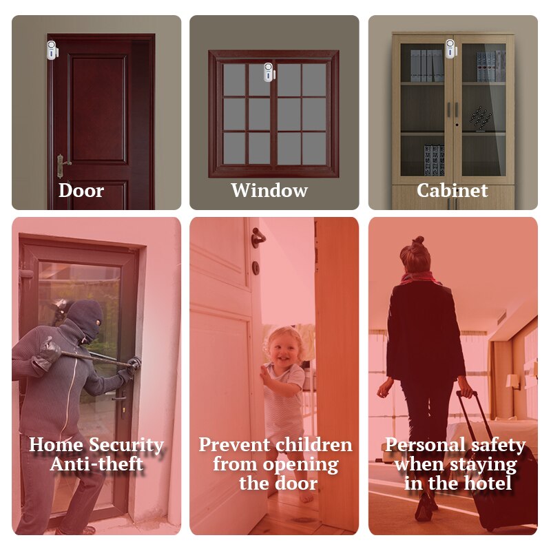 KERUI 120DB Drahtlose Tür/Fens – Home Security System Installation Bewertung und Preis