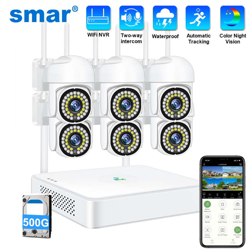 Smar 3MP Kabelloses CCTV-Siche – Home Security System Installation Bewertung und Preis