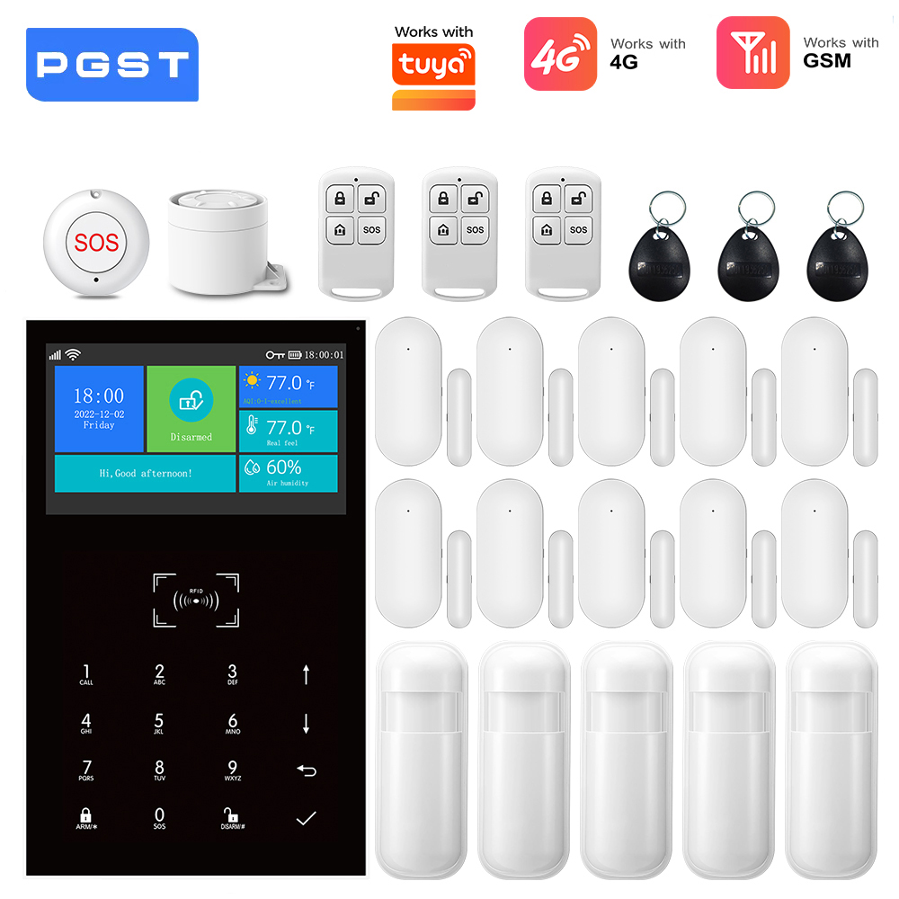 4G GSM WLAN-Alarmsystem Kompat – Home Security System Installation Bewertung und Preis